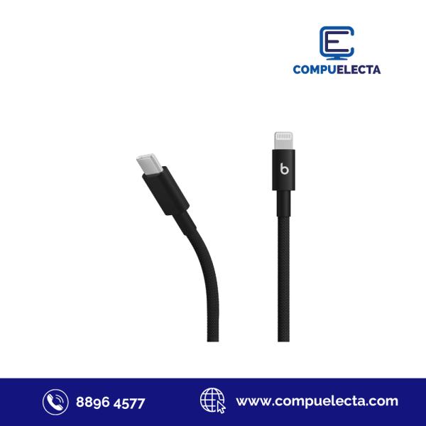 CABLE TIPO C A LIGHTNING BEATS 1.5M BOLT BLACK