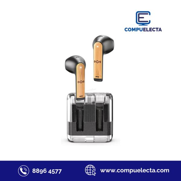 AUDIFONO EARPHONES MARLEY ZION EM-JE105-SB