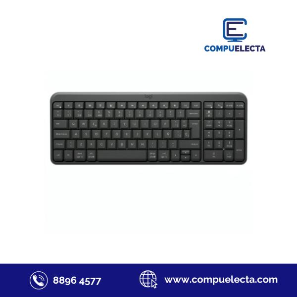 TECLADO LOGITECH K250 COMPACT MEMBRANA  INALAMBRICO NEGRO