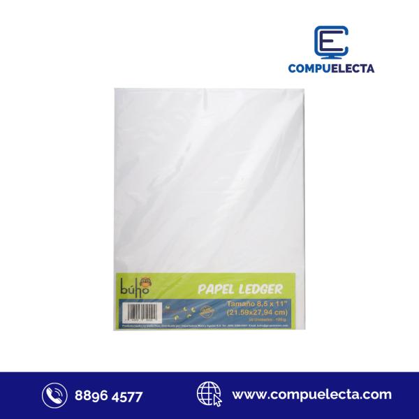 PAPEL LEDGER BUHO 25H 120GR
