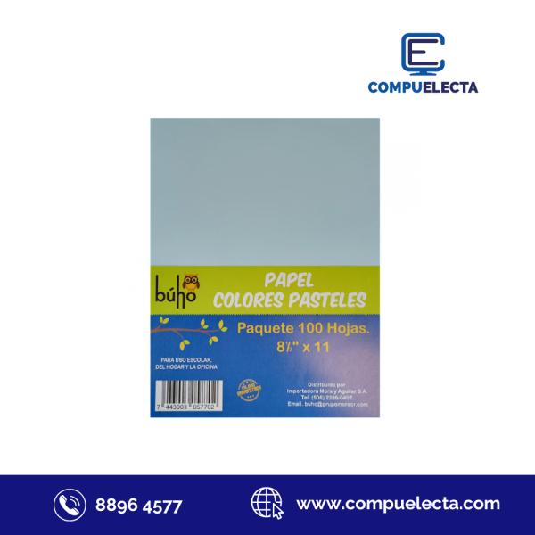 SET OFICINA COLOR PASTEL BUHO 8813