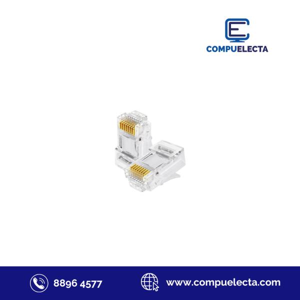 CONECTOR RJ45 DE PASO UTP CAT6 DAHUA UNIDAD