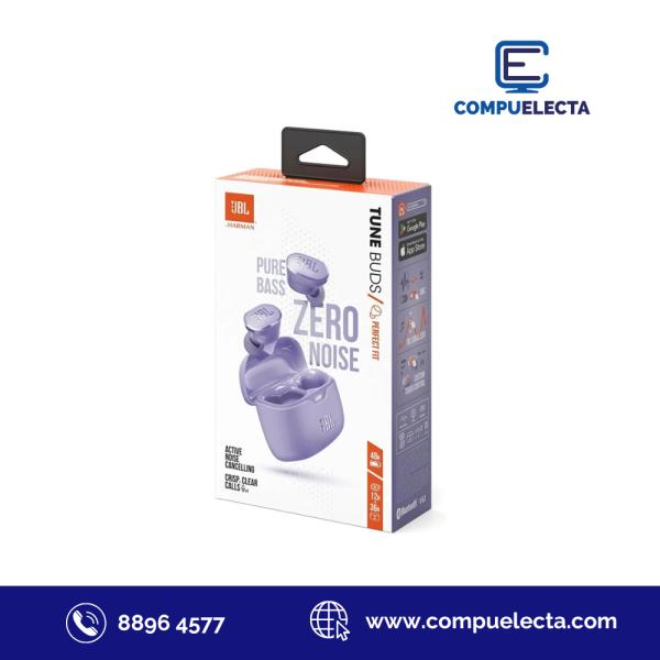 AUDIFONO EARPHONES JBL TUNE BUDS MORADO