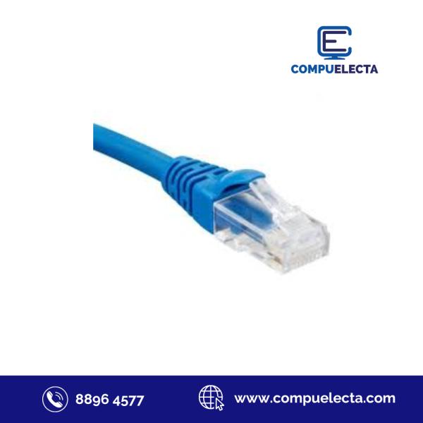 CABLE RED 3FT CAT6A LANTEK AZUL PLANO