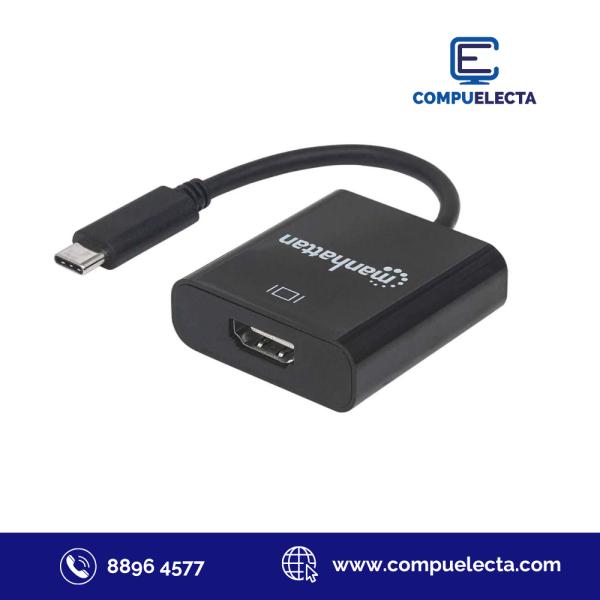 ADAPTADOR USB-C A HDMI MANHATTAN 153973
