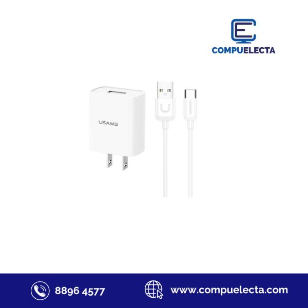 CARGADOR CASA USB MICRO USAMS T21