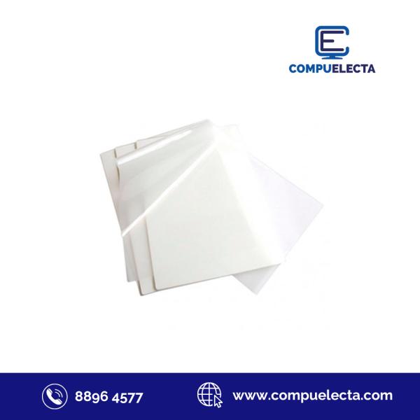 PLASTICO PARA LAMINAR OFICIO KARYMA 5MM 100U