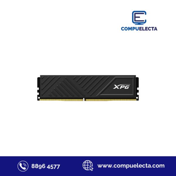 MEMORIA RAM PC 8GB ADATA XPG GAMMIX D35 DDR4 3200MHz CL16 1.35V AX4U32008G16A-SBKD35 NEGRO