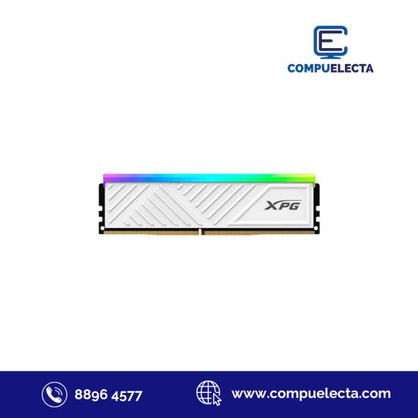 MEMORIA RAM PC 16GB ADATA XPG GAMMIX D35 DDR4 3200MHZ CL16 1.35V AX4U320016G16A BLANCO