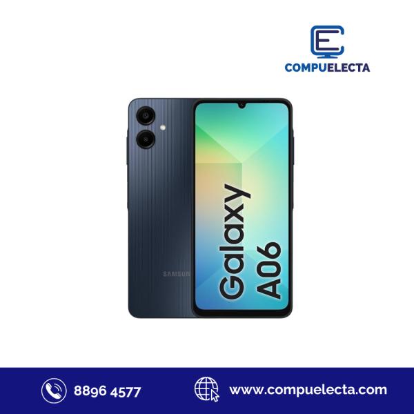 CELULAR SAMSUNG A06 64GB 4GB NEGRO SM-A065M/DS