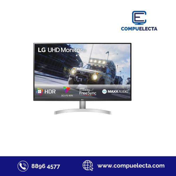 MONITOR 31.5'' LG 32UN500-W UHD 4K 3840X2160 60HZ SLIM