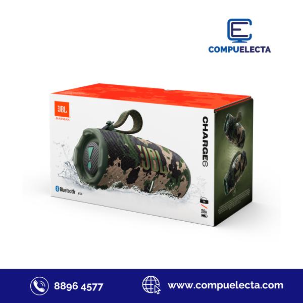 PARLANTE BLUETOOTH JBL CHARGE6 CAMUFLADO