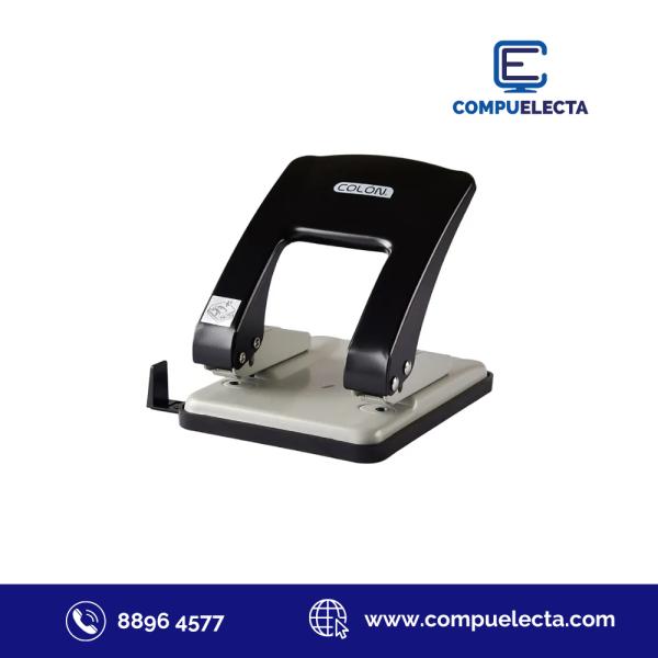 PERFORADORA 40 HOJAS CON REGLA NEGRO AMPO KAN-PT-JP2040A