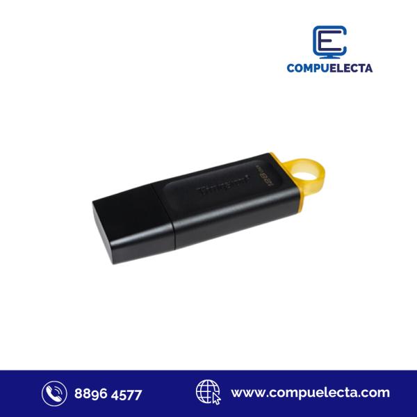 MEMORIA USB 256GB KINGSTON DATA TRAVELER EXODIA S DTXS NEGRO/NARANJA
