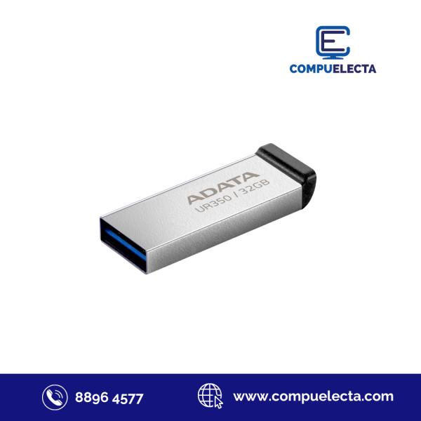 MEMORIA USB 256GB ADATA UR350 PLATEADO