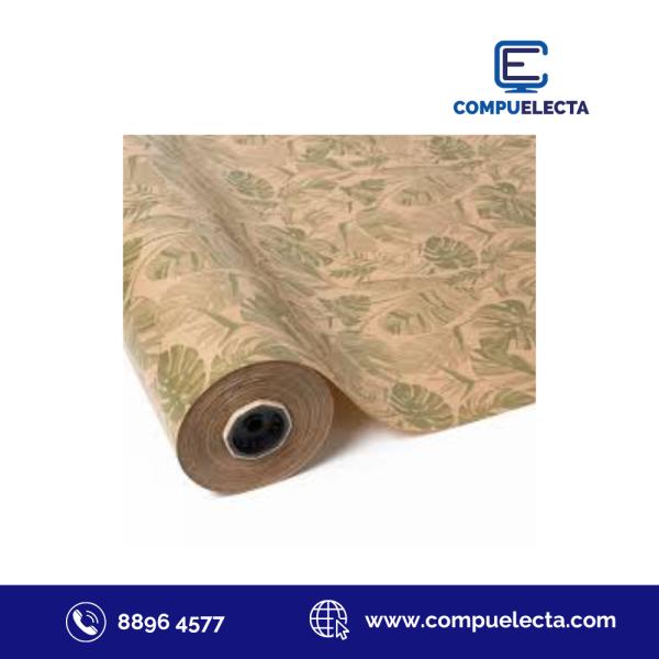 PAPEL REGALO KRAFT DECORADO 2 MTS