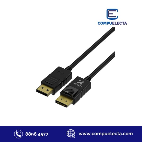 CABLE DISPLAYPORT XTECH XTC-379 6PIES (1.8M)