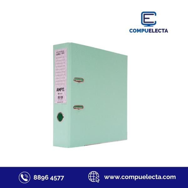 ARCHIVADOR AMPO LUX T-830 CARTA MENTA (EDJJ)