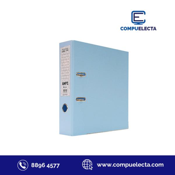 ARCHIVADOR AMPO LUX T-830 CARTA CELESTE (EDJJ)