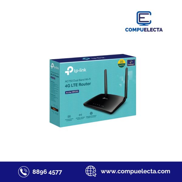 ROUTER TP-LINK AC750 ARCHER MR200 DUAL BAND 4G LTE