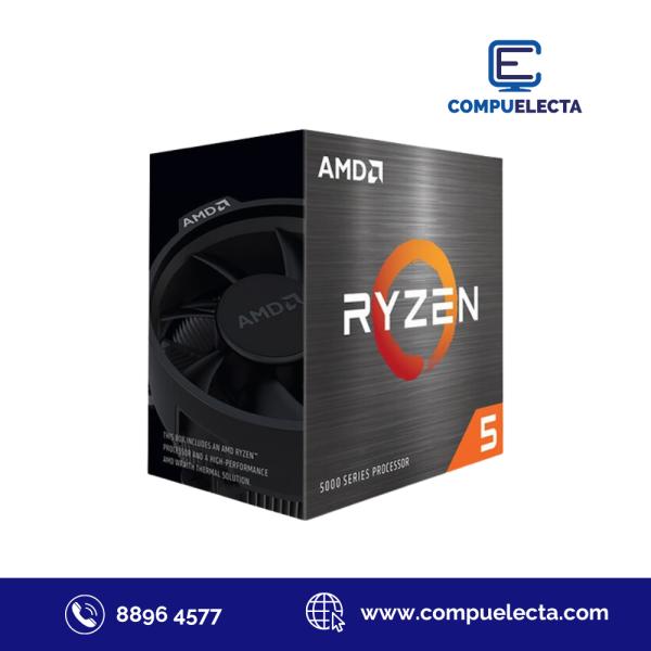 PROCESADOR RYZEN R5 5600X 4.6 GHZ LGA AM4 100-100000065BOX